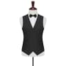 Pánská vesta slim fit pro společenské i volnočasové nošení, béžová elegantní vesta do kanceláře