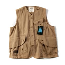 Pánská vintage vesta s mnoha kapsami – stylový volný streetwear top, prodyšný pracovní oděv - náhled 6
