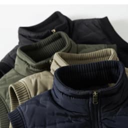 Pánská zimní vesta XXL prošívaná fleecová zateplená teplá outdoor bunda bez rukávů - náhled 5
