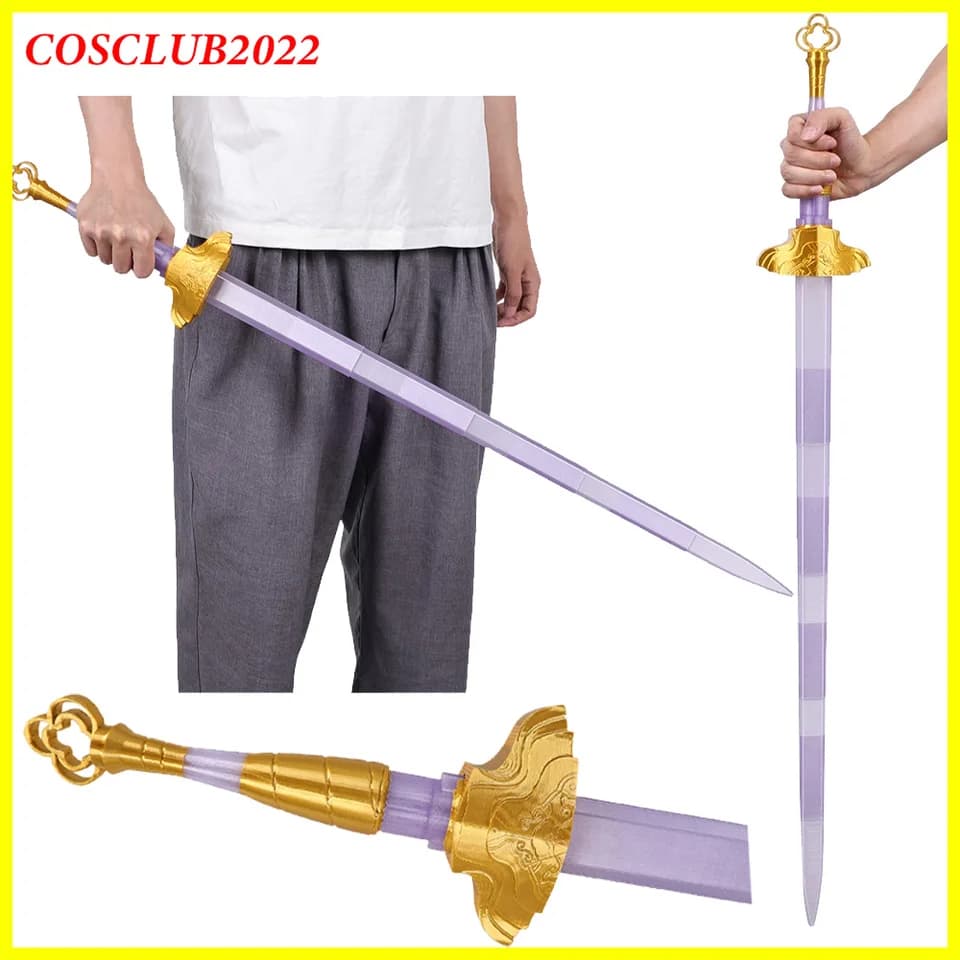 Démonický meč Rumi - Fantasy kostým, halloweenský cosplay doplněk pro muže a ženy