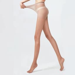 Dámské punčochové kalhoty 4 páry | Ultratanké průhledné síťované punčochy | Elastické sexy prádlo - náhled 4