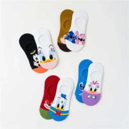 Dámské kotníkové ponožky Mickey Mouse | Roztomilé kreslené designové ponožky | Bavlněné letní módní doplňky - náhled 4