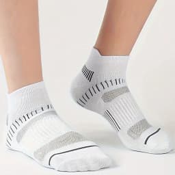 Sportovní kompresní ponožky pánské dámské prodyšné běžecké fitness 6/24 párů Quick Dry - náhled 4
