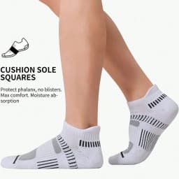 Sportovní kompresní ponožky pánské dámské prodyšné běžecké fitness 6/24 párů Quick Dry - náhled 6