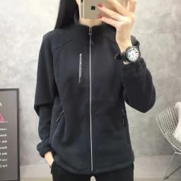 Dámská fleecová bunda nadměrná velikost XL-5XL zimní sportovní kardigan outdoorové oblečení - náhled 4