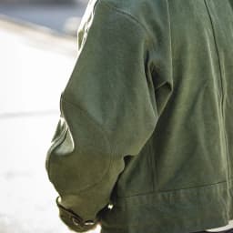 Pánská plátěná bunda zelená retro styl motorkářská kapsy lovecká pracovní jarní podzimní - náhled 4