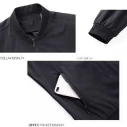 Pánská jarní bunda slim fit s kapsami na zip - lehká sportovní bomber bunda S-3XL - náhled 7
