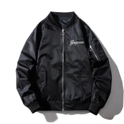 Pánská výšivková bunda s motivem draka a tygra - stylový bomber pro street fashion - náhled 3