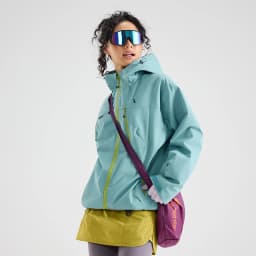 Voděodolná unisex outdoorová bunda s kapucí - turistika, camping, treking, sport - náhled 5