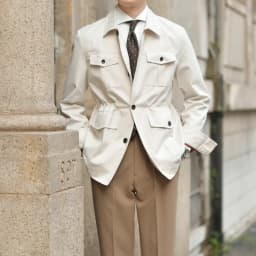 Pánská vintage bunda slim fit | Lehká pracovní džínová mikina pro volný čas - náhled 2