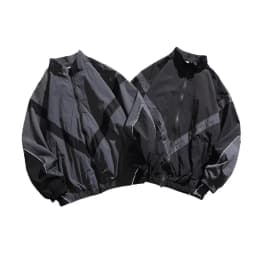 Pánská retro bunda na zip - stylový jarní kabát volného střihu pro každodenní nošení - náhled 6