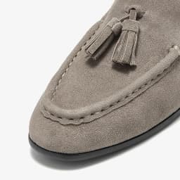 Dámské semišové mokasíny s třásněmi slip on kulatá špička pohodlné boty - náhled 6