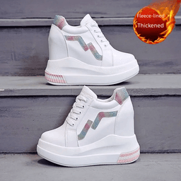 Dámské slip on mokasíny s vyvýšenou podrážkou pro vyšší výšku a pohodlí - náhled 2