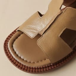 Plus velikost dámské letní sandály 35-41 pravá kůže vyřezávané otvory otevřená špička pohodlné casual - náhled 4
