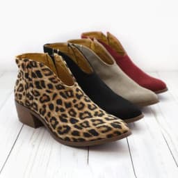 High Heel Boot Women Sexy Pointy Thick Heel Boots Party Leopard Print Shoe Ladies Outdoor comfortable casual women's boots - náhled 2