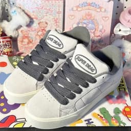 Dámské chunky sneakers nízké šněrovací tenisky pohodlné na běh i chůzi na podzim 2024 - náhled 5