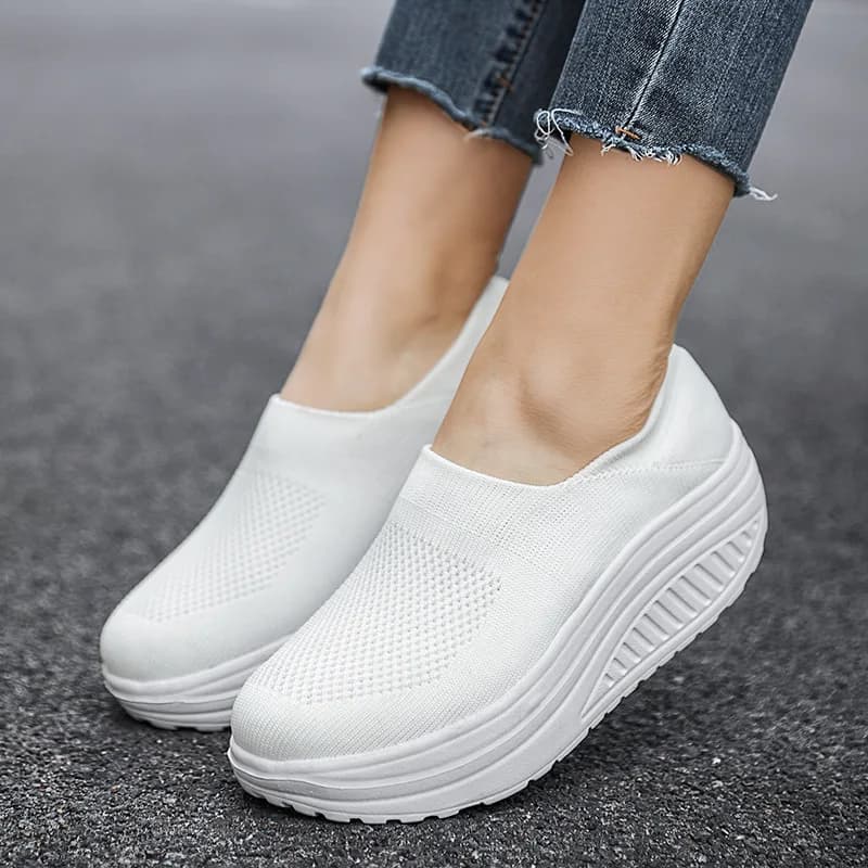 Dámské tenisky 2024 ploché pro ženy casual slip on boty