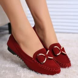 Dámské ploché mokasíny casual pohodlné elegantní motýlí uzel kancelářské boty - náhled 3