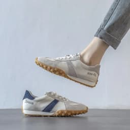 Dámské měkké kožené tenisky pohodlné prodyšné casual neklouzavé boty - náhled 3