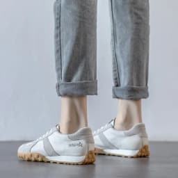Dámské měkké kožené tenisky pohodlné prodyšné casual neklouzavé boty - náhled 6