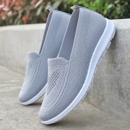 Dámské letní boty casual pohodlné ploché s měkkou podrážkou doprava zdarma - náhled 3