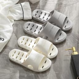 Unisex EVA protiskluzové pantofle do sprchy rychleschnoucí domácí - náhled 6