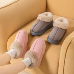 Zimní unisex sněhové boty teplé s kožešinou pro venkovní i vnitřní použití - náhled 7