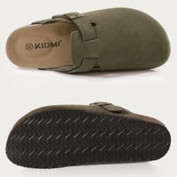 Semišové nazouváky unisex korková stélka podpora klenby protiskluzové venkovní plážové pantofle - náhled 4
