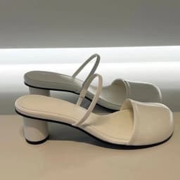 Letní dámské pantofle Mules Slip on Slides Outdoor Street Style - náhled 4