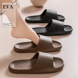 Dámské EVA pantofle lehké pohodlné masážní domácí sprchové boty - náhled 2