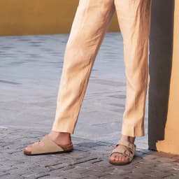 Letní ploché sandály s podporou klenby unisex korková podrážka dvojitá přezka PVC materiál - náhled 7
