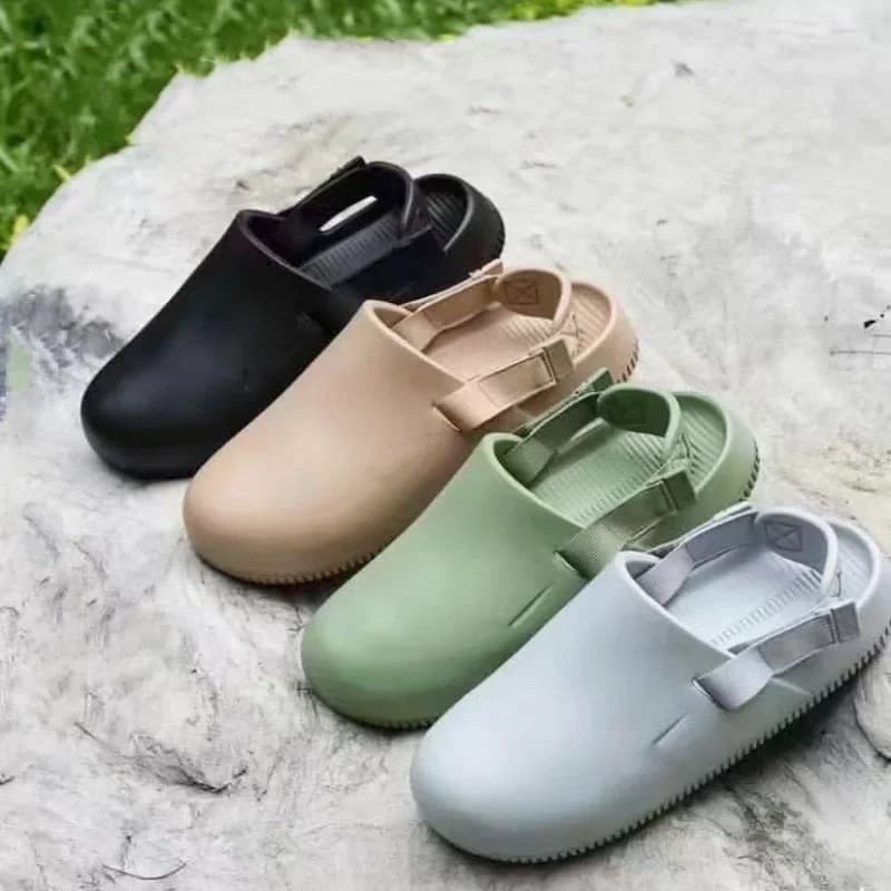 Dámské EVA pantofle neklouzavé mule pohodlné prodyšné snadné obouvání sportovní ležérní boty