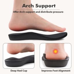 Dámské ortopedické pantofle s podporou klenby pro úlevu od plantární fascitidy domácí nošení - náhled 5