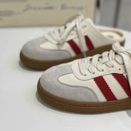Dámské mules slip on platforma letní volnočasové boty s kulatou špičkou - náhled 7