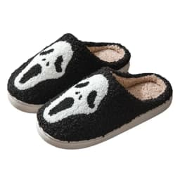 Dámské vyšívané Halloween papuče pro pár do interiéru PVC podrážka letní sezóna - náhled 6