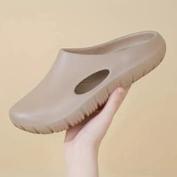 Letní EVA pantofle slip on pro ženy i muže neklouzavé zahradní a plážové boty pohodlné - náhled 3