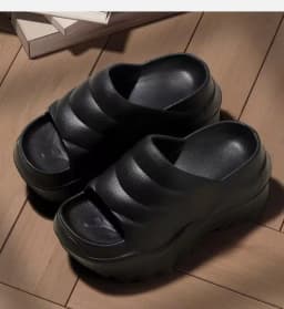 Dámské 10 cm vysoké podpatky s tlustou platformou otevřená špička letní pantofle gothic styl - náhled 7