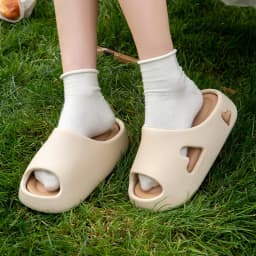 EVA sandály na platformě 6 cm pro ženy letní lehké pohodlné doma zahrada - náhled 5