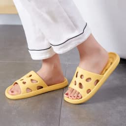 Sprchové pantofle unisex neklouzavé rychleschnoucí tlustá podrážka - náhled 3