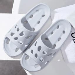 Sprchové pantofle unisex neklouzavé rychleschnoucí tlustá podrážka - náhled 4