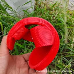 Dámské slip-on pantofle letní domácí protiskluzové s PVC podešví pohodlné - náhled 5