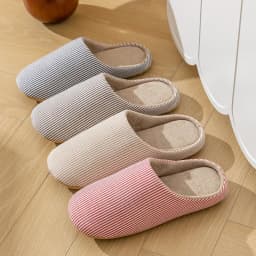 Unisex domácí bačkory s jemným chlupem teplé neklouzavé do ložnice - náhled 2