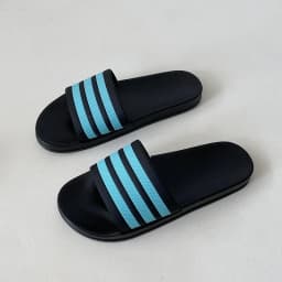 Dámské letní plážové pantofle slip-on párové protiskluzové s měkkou podrážkou z PVC - náhled 4
