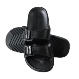 Letní pánské i dámské pantofle s dvojitou přezkou EVA Slip-On pohodlné měkké dno - náhled 6
