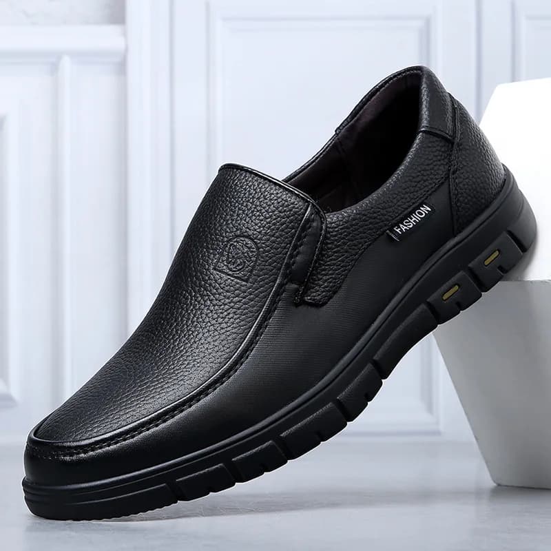 Pánské boty z pravé kůže ruční výroba casual outdoor tenisky loafers prodyšné procházky