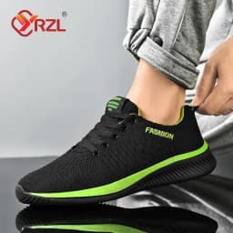 Pánské tenisky běžecké lehké sportovní boty prodyšná síťovina casual móda - náhled 5