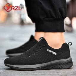 Pánské tenisky běžecké lehké sportovní boty prodyšná síťovina casual móda - náhled 7
