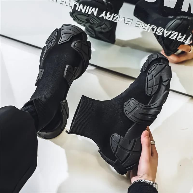 Pánské outdoor boty Slip-on lehké pro chůzi prodyšné zimní tenisky