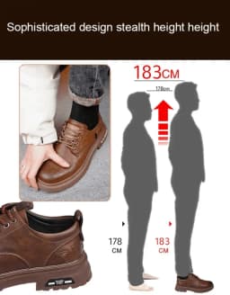 Pánské outdoorové kožené boty casual bez šněrování nízké s měkkou podrážkou - náhled 4