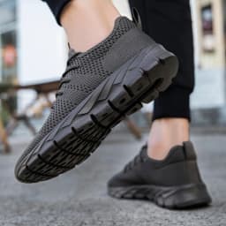 Pánské prodyšné tenisky Air Mesh casual lehké letní outdoorové sportovní velikosti 36-49 - náhled 7